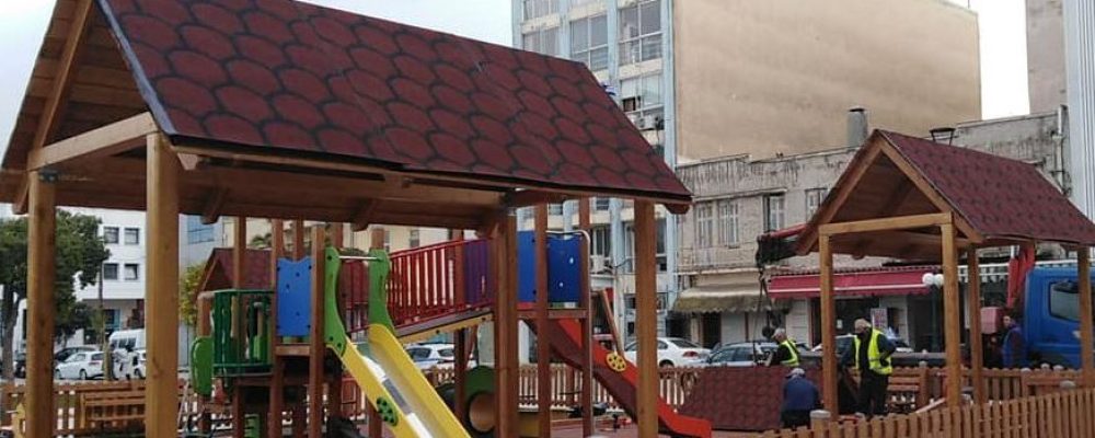 Στα θετικά της ημέρας:  Ο Δήμος Κορινθίων τοποθέτησε σκίαστρα στην παιδική χαρά στα “Περιβολάκια”φωτο