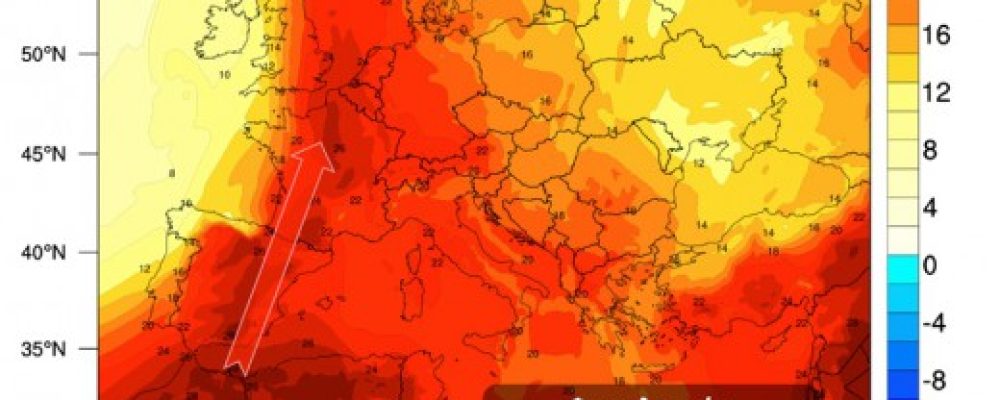Στα κόκκινα πάλι η Ευρώπη: Έρχεται καύσωνας – Τι θα γίνει στην Ελλάδα