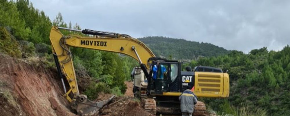 Λουτράκι-Μια καινούρια μεγάλη εργολαβία για την κατασκευή αγροτικής οδοποιίας ξεκίνησε