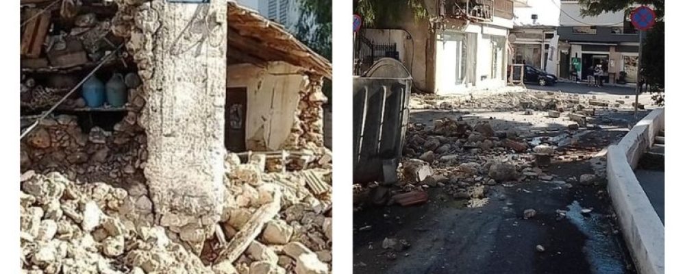 Σεισμός τώρα 5,8 Ρίχτερ στο Ηράκλειο Κρήτης- Πανικόβλητος πετάχτηκε ο κόσμος έξω από τα σπίτια