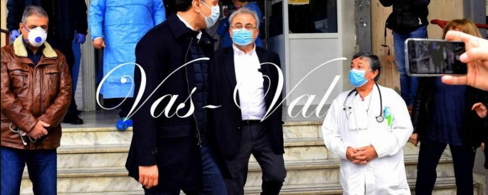 Δηλώσεις Κικίλια, Καρπούζη, γιατρών και νοσηλευτών μετα την επίσκεψη του υπουργού στην Κόρινθο – ( Φωτο-βίντεο )