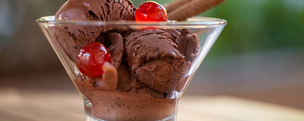 Παγωτό σοκολάτα με 3 Υλικά