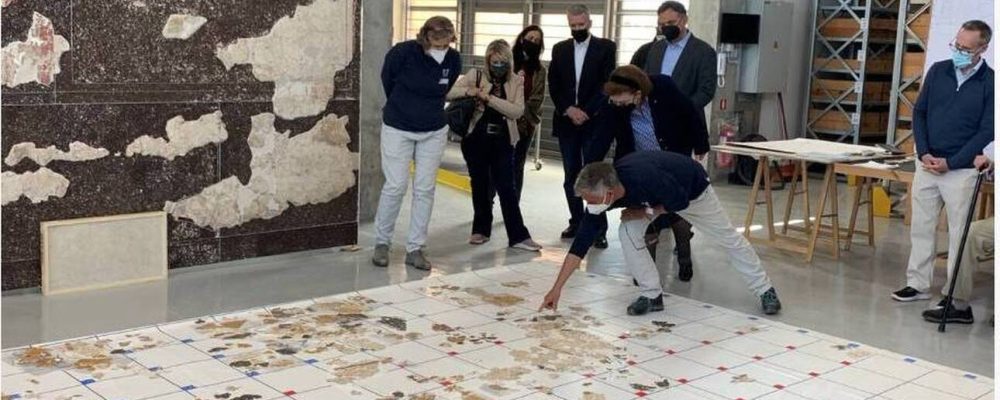 Κόρινθος: Αποκατάσταση ρωμαϊκών τοιχογραφιών στις αποθήκες της ΑΣΚΣ