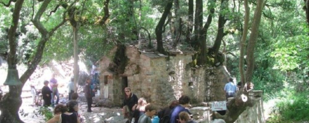 Δείτε το εκκλησάκι με τα 17 πλατάνια στην Πελοπόννησο που μπήκε στο βιβλίο των ρεκόρ Γκίνες
