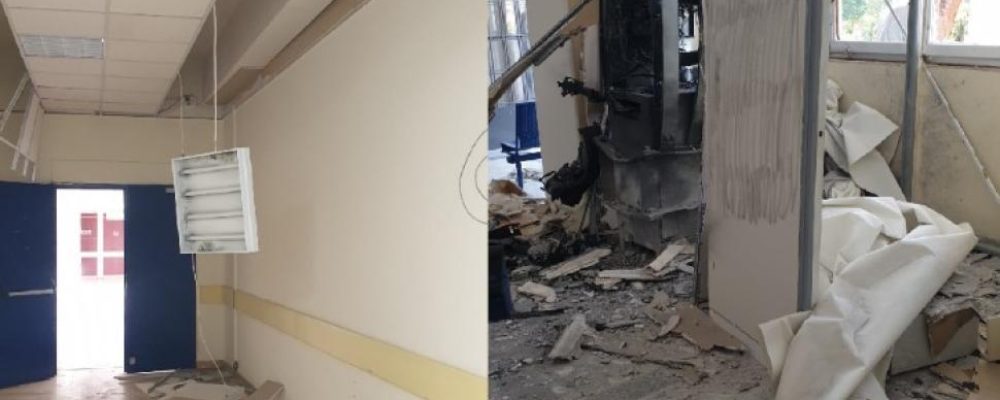 Ισχυρή έκρηξη σε ΑΤΜ στο Σισμανόγλειο: Ντυμένοι γιατροί οι δράστες, ακινητοποίησαν τον υπάλληλο ασφαλείας (εικόνες)