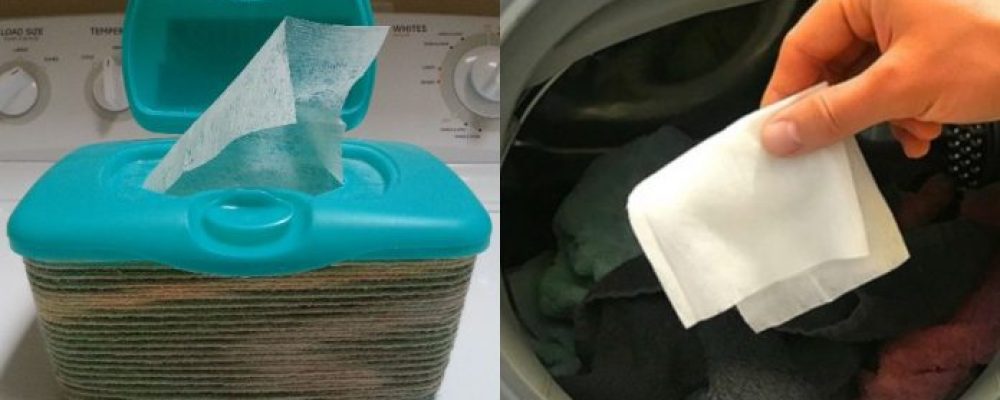 Τι θα συμβεί στα ρούχα σας αν βάλετε ένα μωρομάντηλο μέσα στο πλυντήριο