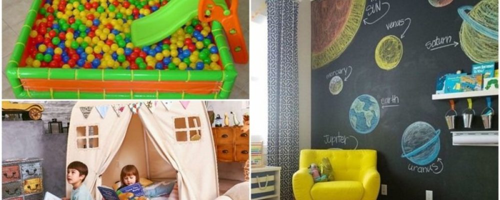 6 Μοναδικές λύσεις για παιδότοπο στο σπίτι!