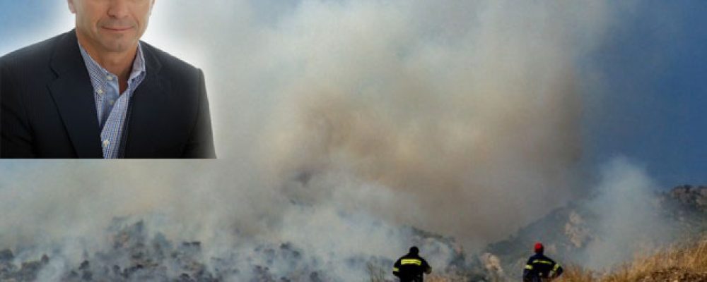 Σημερινή δήλωση του Δήμαρχου Γ.Γκιώνη για τις φωτιές στο Λουτράκι